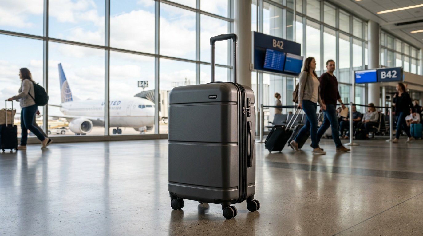hardside luggage product view