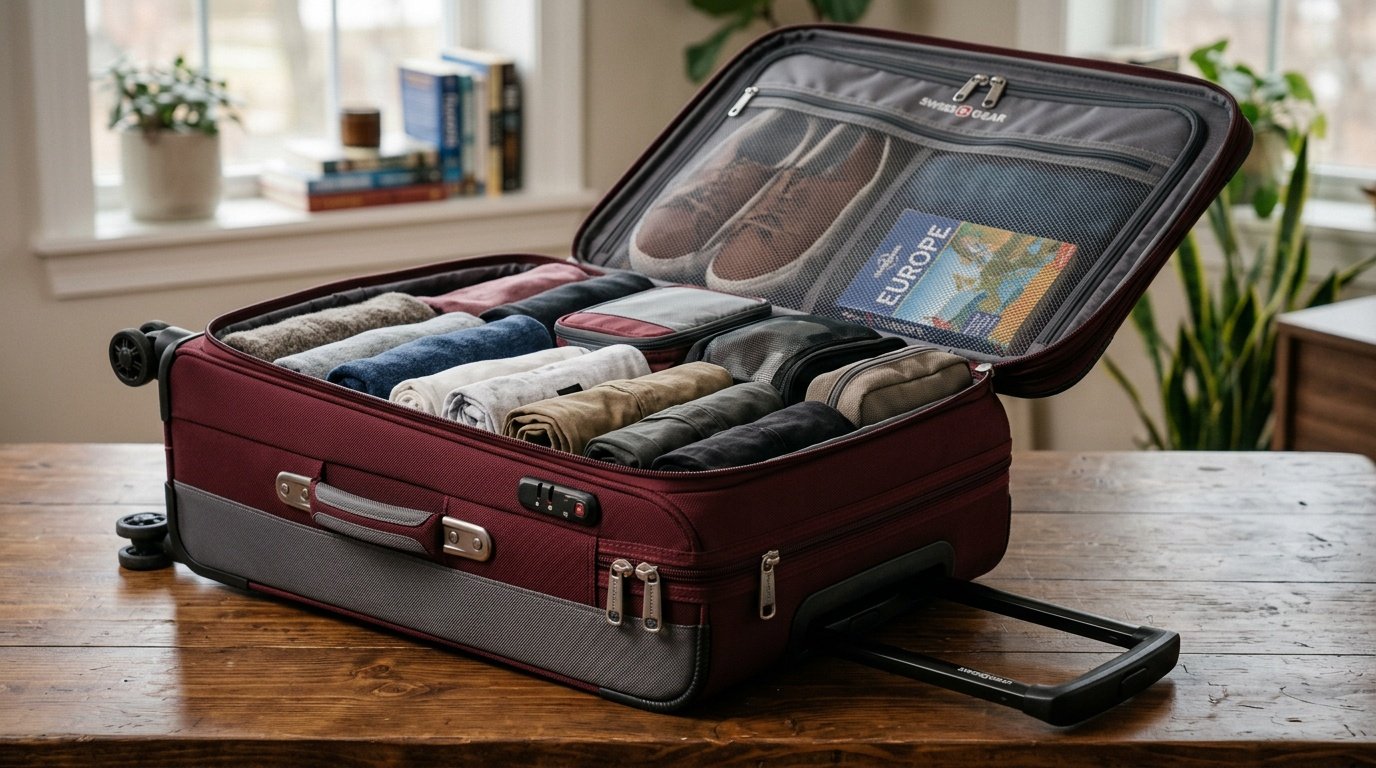 spinner luggage in action