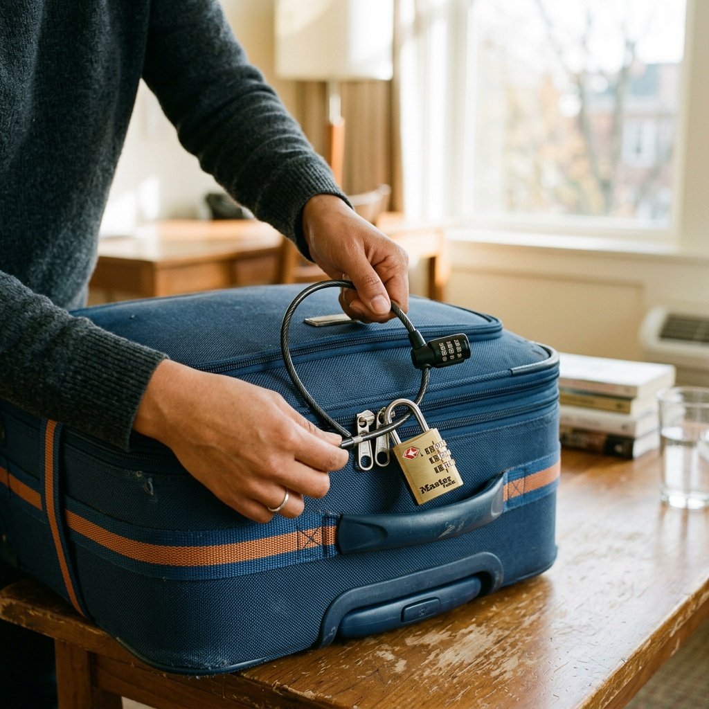 ways to prevent luggage theft at airports - Illustration 2